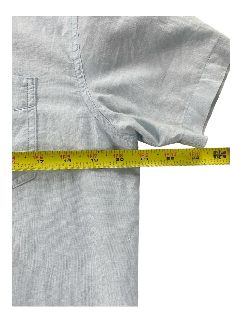 Levi's Light Blue Short-Sleeve Button-Down Shirt